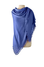 Alpine Cashmere Pom Pom Scarf