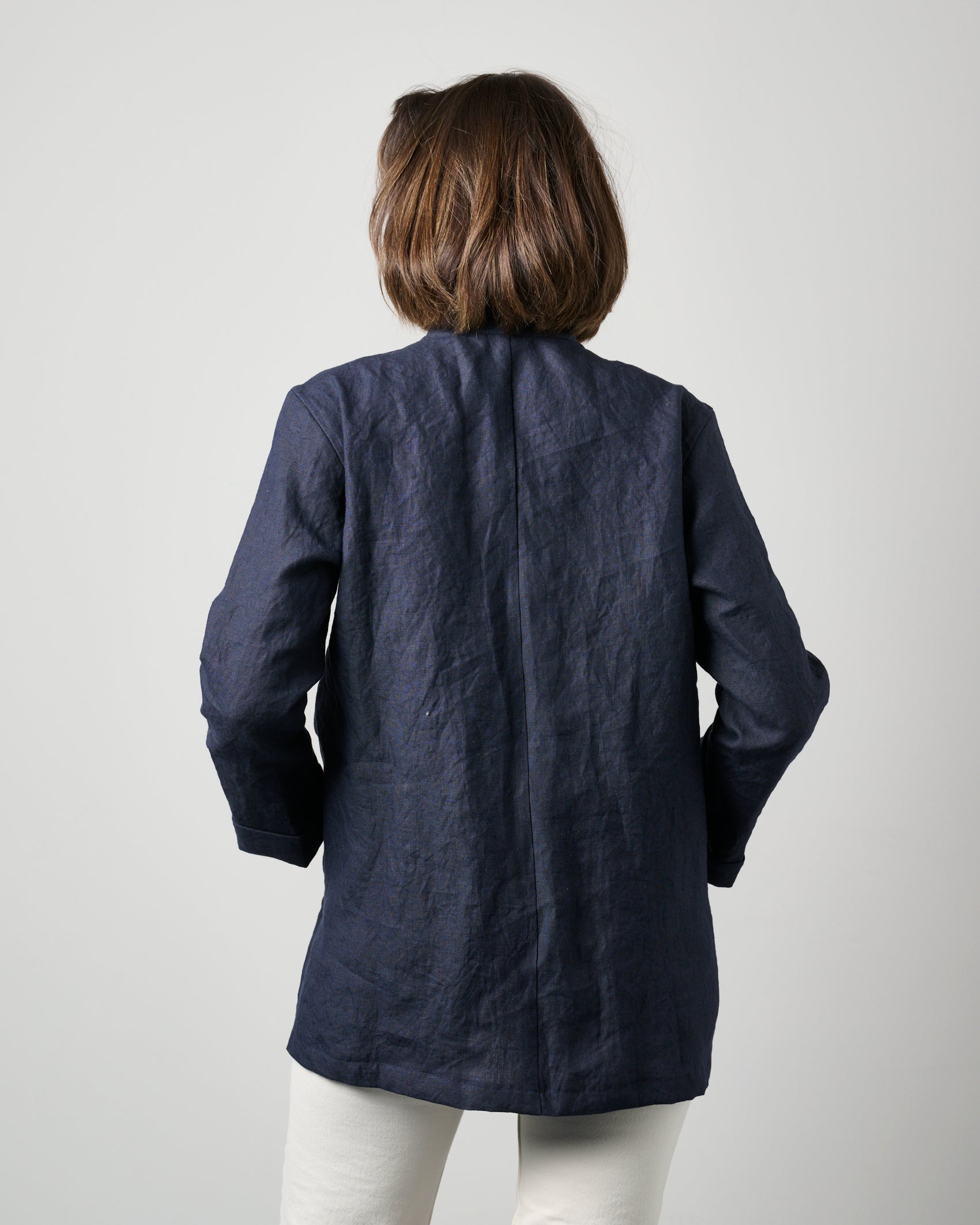 Oriana Jacket in Spring Linens