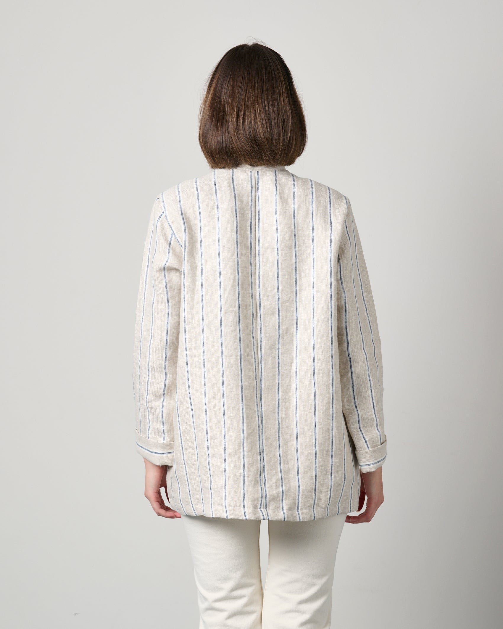 Oriana Jacket in Spring Linens