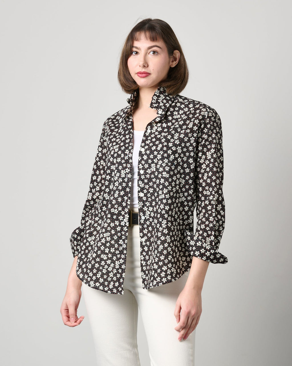 Elly Ruffle Shirt