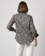 Elly Ruffle Shirt in Specialty Prints