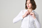 Edith Slim Shirt in Whites