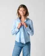 Luna cotton/silk stripe