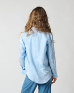 Luna cotton/silk stripe