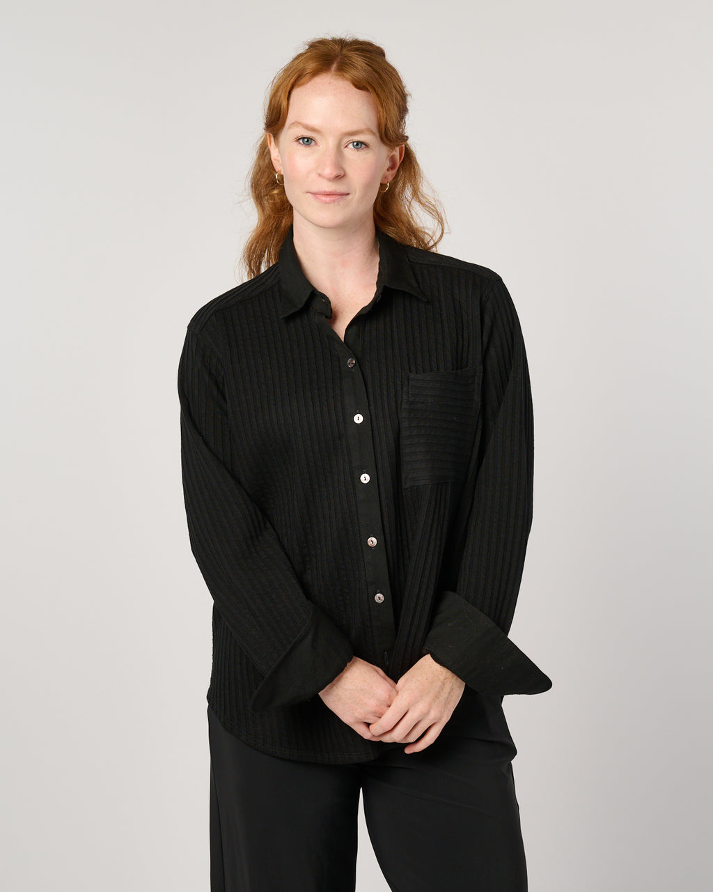 Luna double knit pleated cottons