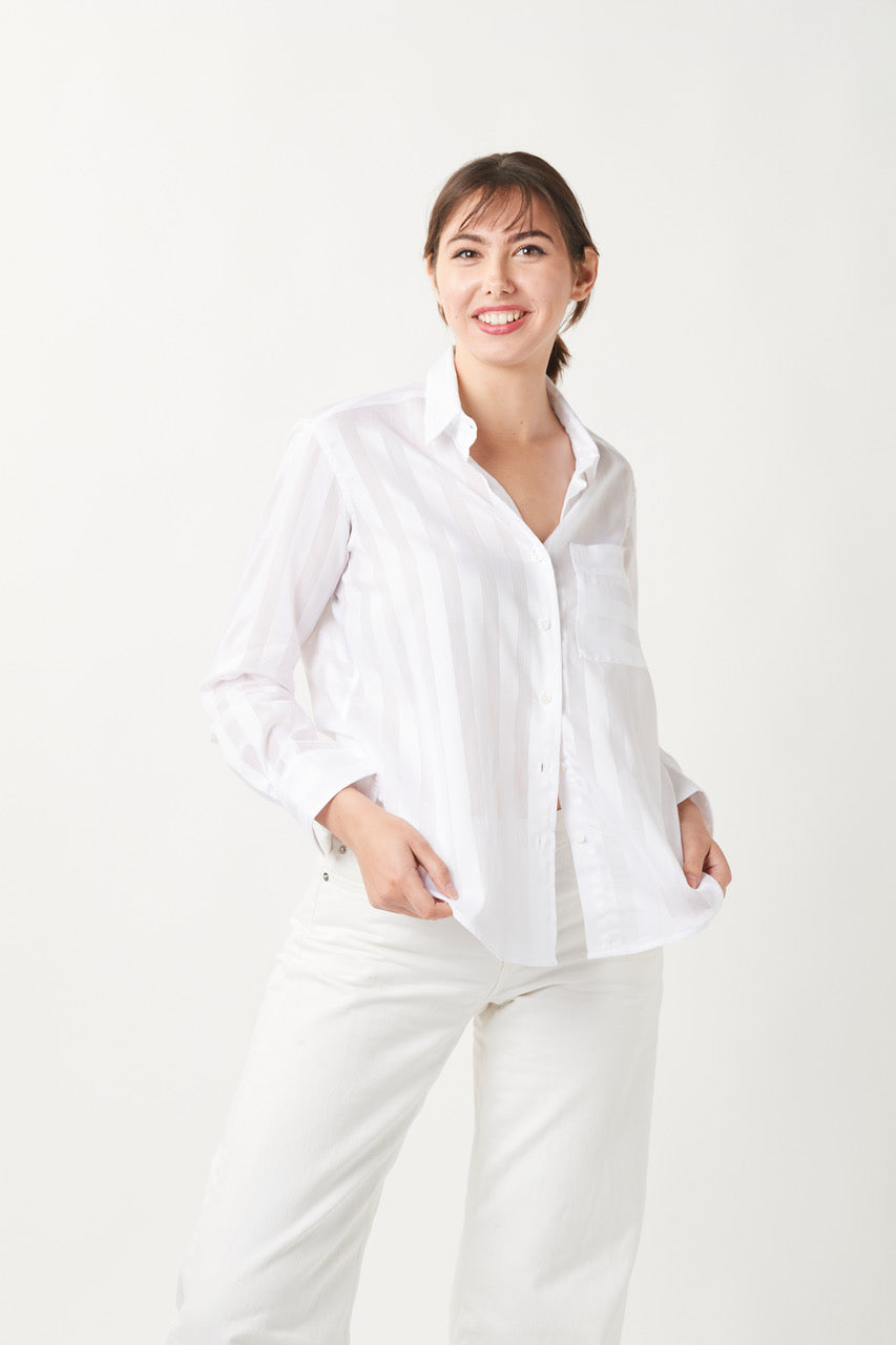 Luna Shirt in Whites