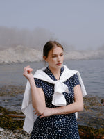 Claire Shirt Dress in Denim and Prints