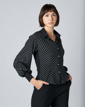 Mere Shirt in Blacks