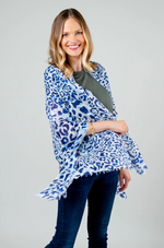 Alpine Cashmere Leopard Scarf