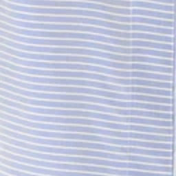 blue and ivory silk stripe Fabric Swatch