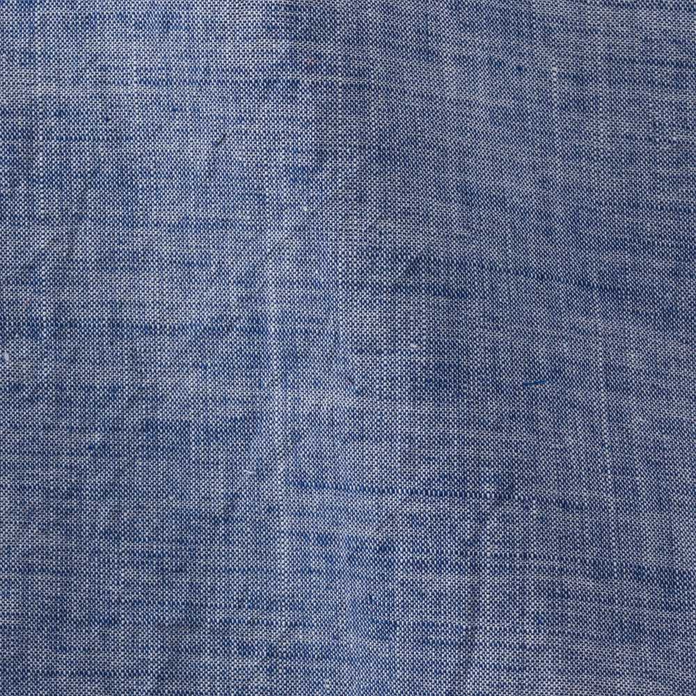 Blue Chambray Fabric Swatch