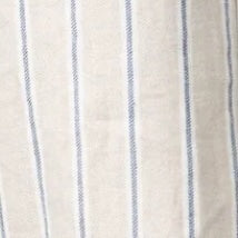Flax Stripe Linen Fabric Swatch