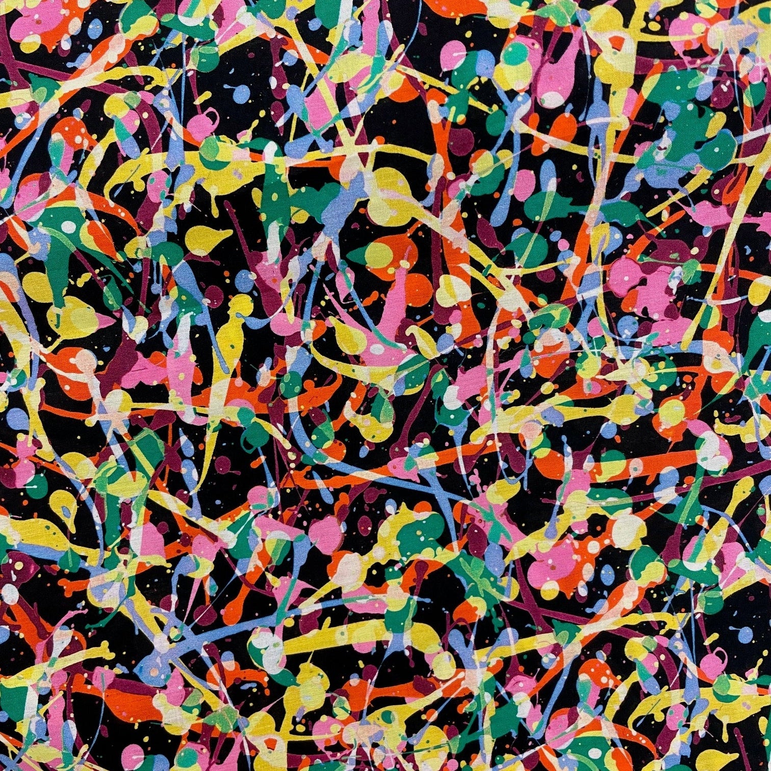 Liberty abstract print Fabric Swatch