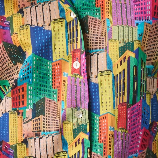Liberty skyscrapers Fabric Swatch