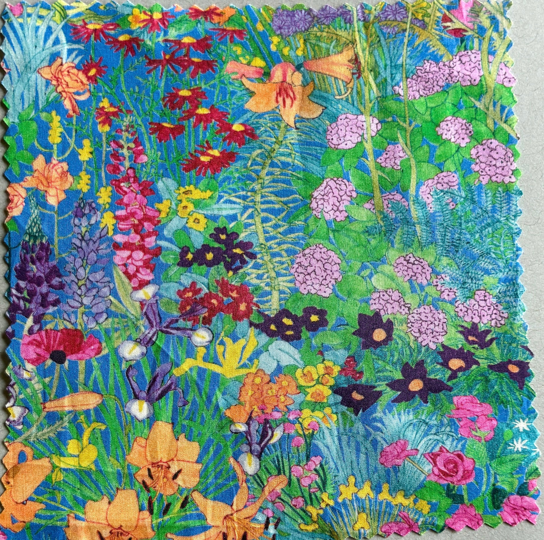 My garden Fabric Swatch