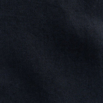 navy stonewashed linen Fabric Swatch