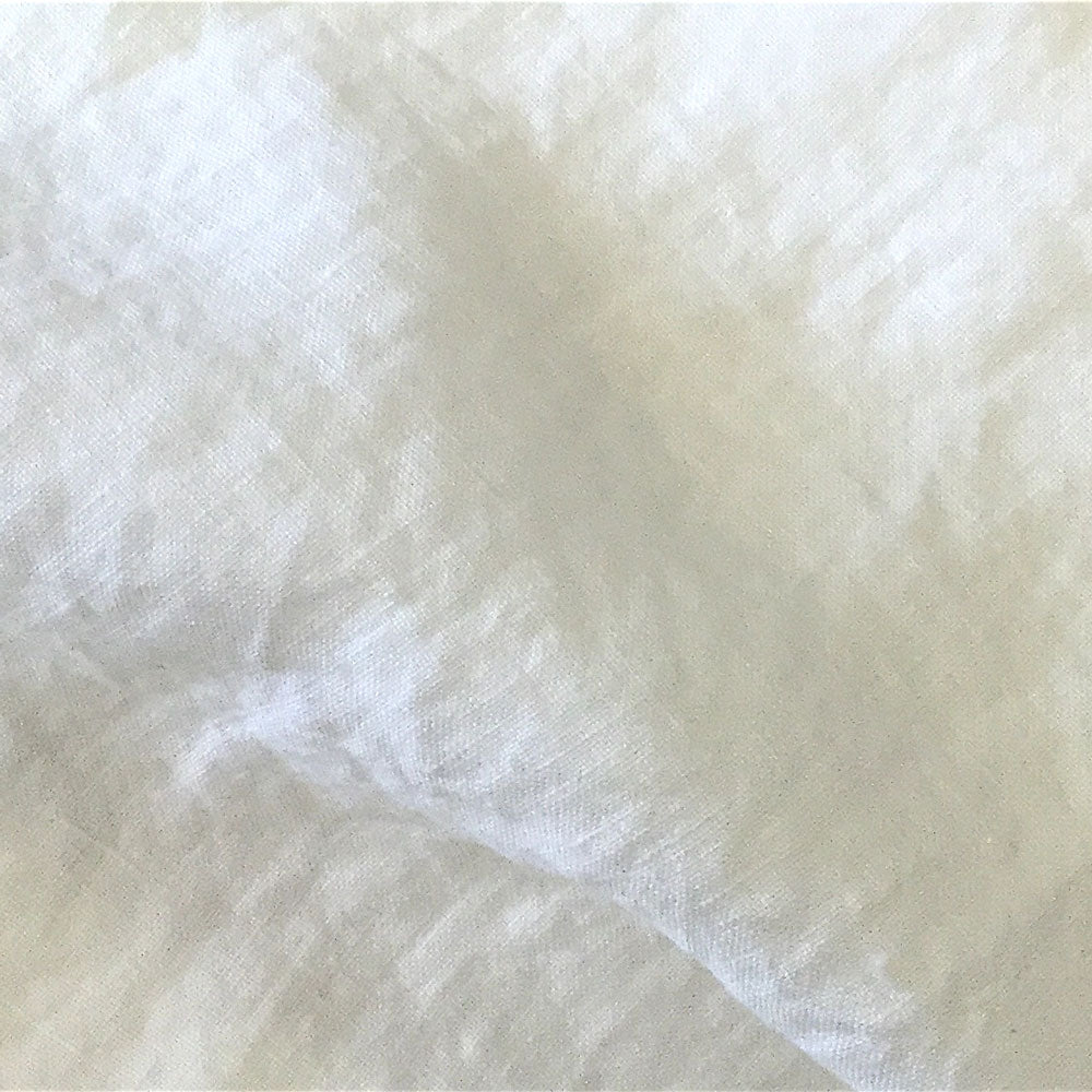 oyster stonewashed linen Fabric Swatch