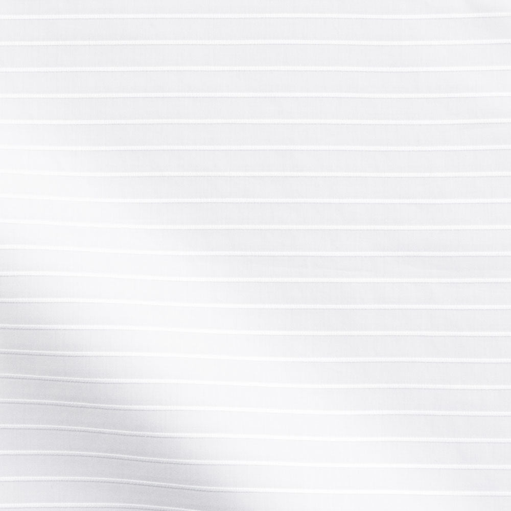 white cotton horizontal pique Fabric Swatch